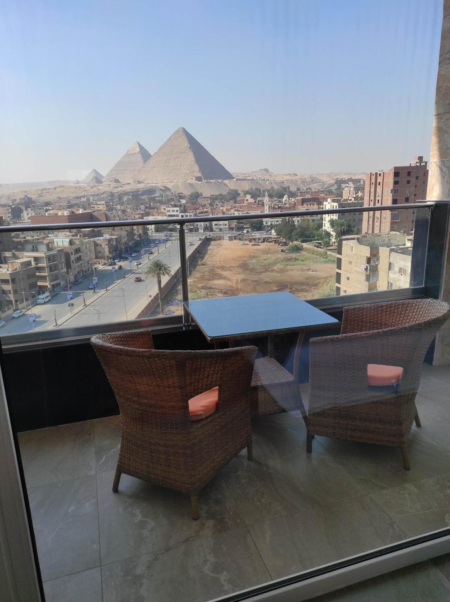 Pyramids View Suite/Vista Piramidi Kahire Dış mekan fotoğraf